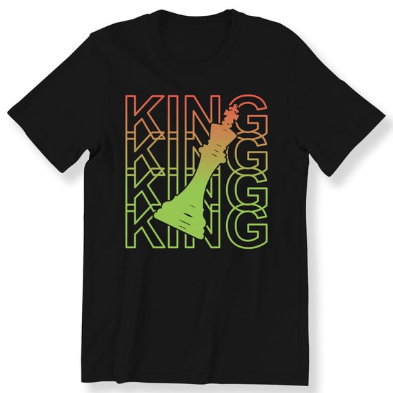 Chess King For Men And Kids T-shirt Chess Gamer Winner Graphic Top Gym Sport Chess Player Plus Size Available Premium Top