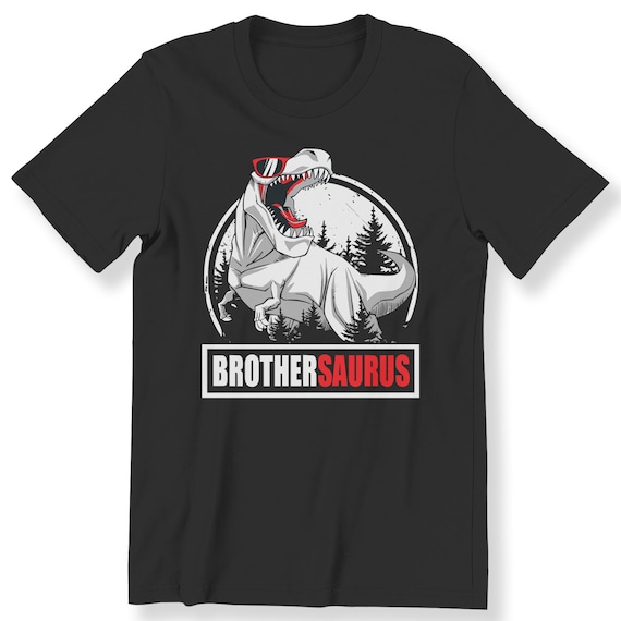 Brother Saurus Men's Kids T-shirt Gift For Brother Dinosaur Brother Saurus Family Tee Premium Tee Graphic T-shirt