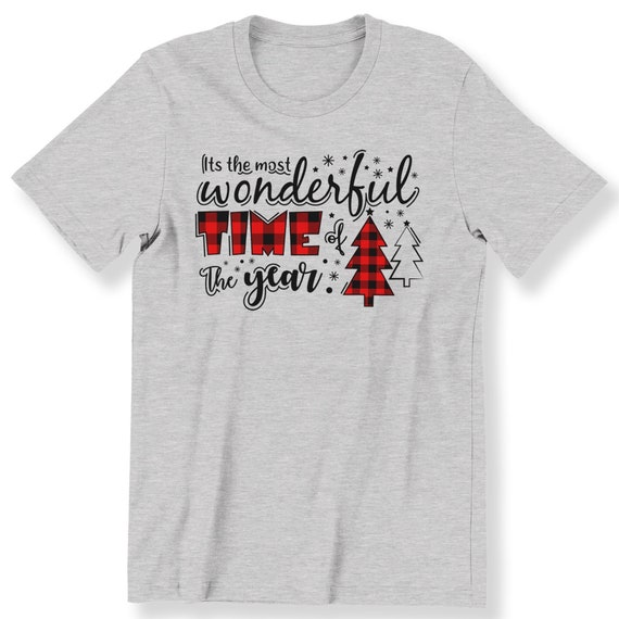 It's The Most Wonderful Time Of The Year Christmas T-shirt For Men Women Kids Christmas Gift Christmas Time Premium Top