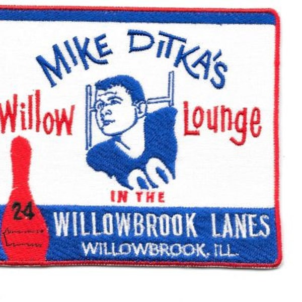 Vintage Football  Bowling Mike Ditkas Willow Lounge Willowbrook Lanes Illinois