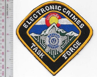 Secret Service USSS Colorado Electronic Crimes Task Force ECTF Patch