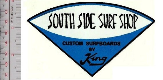 Buy Vintage Surfing Australia South Side Surf Shop Custom Surfboards by  King Patch Online in India 