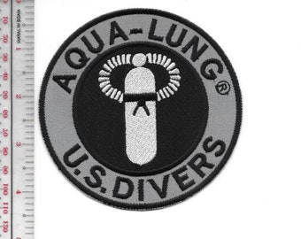 SMALL 3” Original Vintage US Divers Tank Stickers 