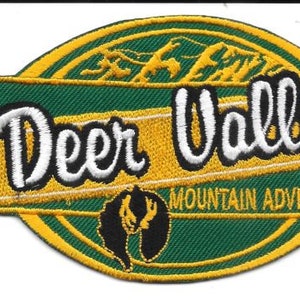 Vintage Skiing Utah Deer Valley Ski Resort Park City Promo Patch