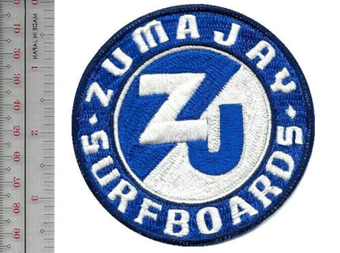 Vintage Surfing California Zuma Jay JZ Surfboards Malibu, CA Promo Patch