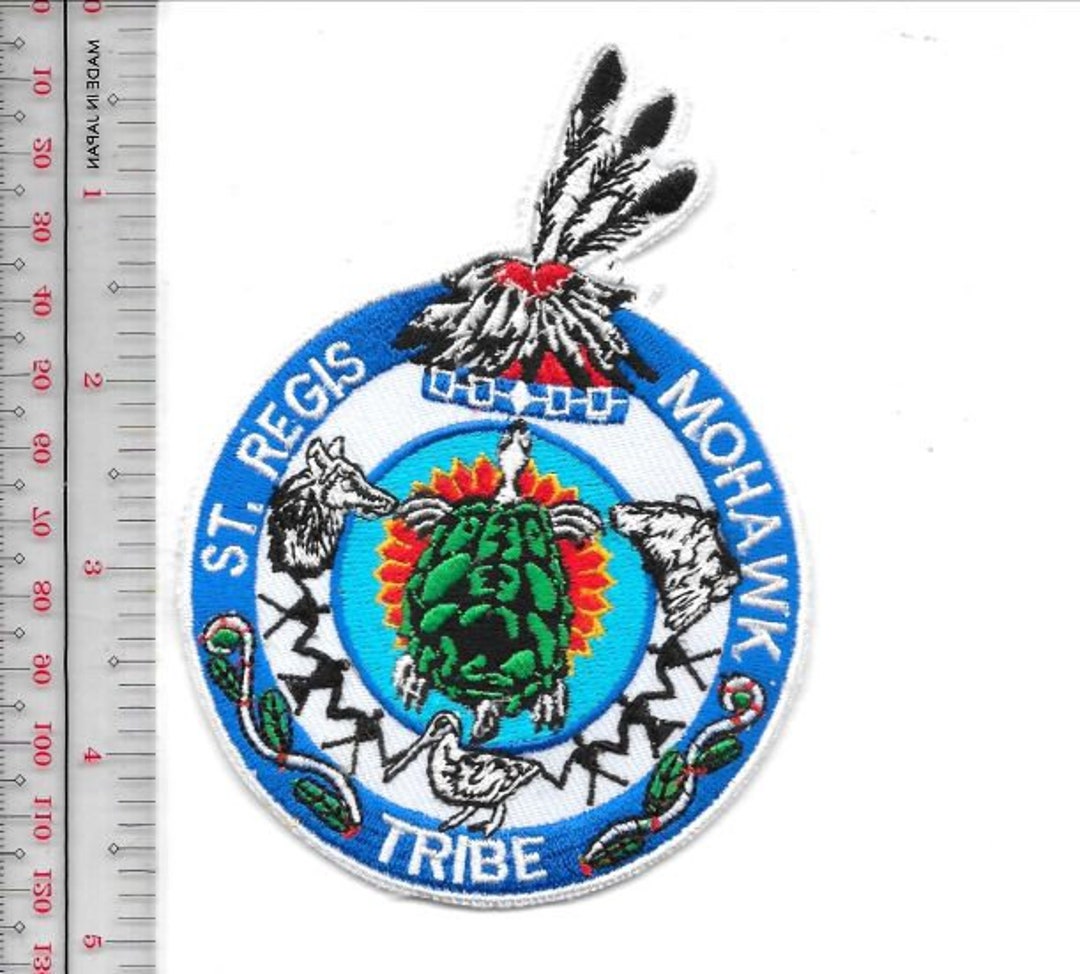 American Indian Tribe Seal New York Saint Regis Mohawks of Akwesasne