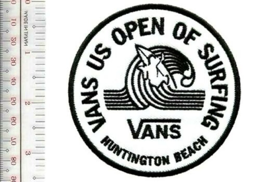 Vintage Surfing California Vans US Open of Surfing Huntington Beach CA Patch