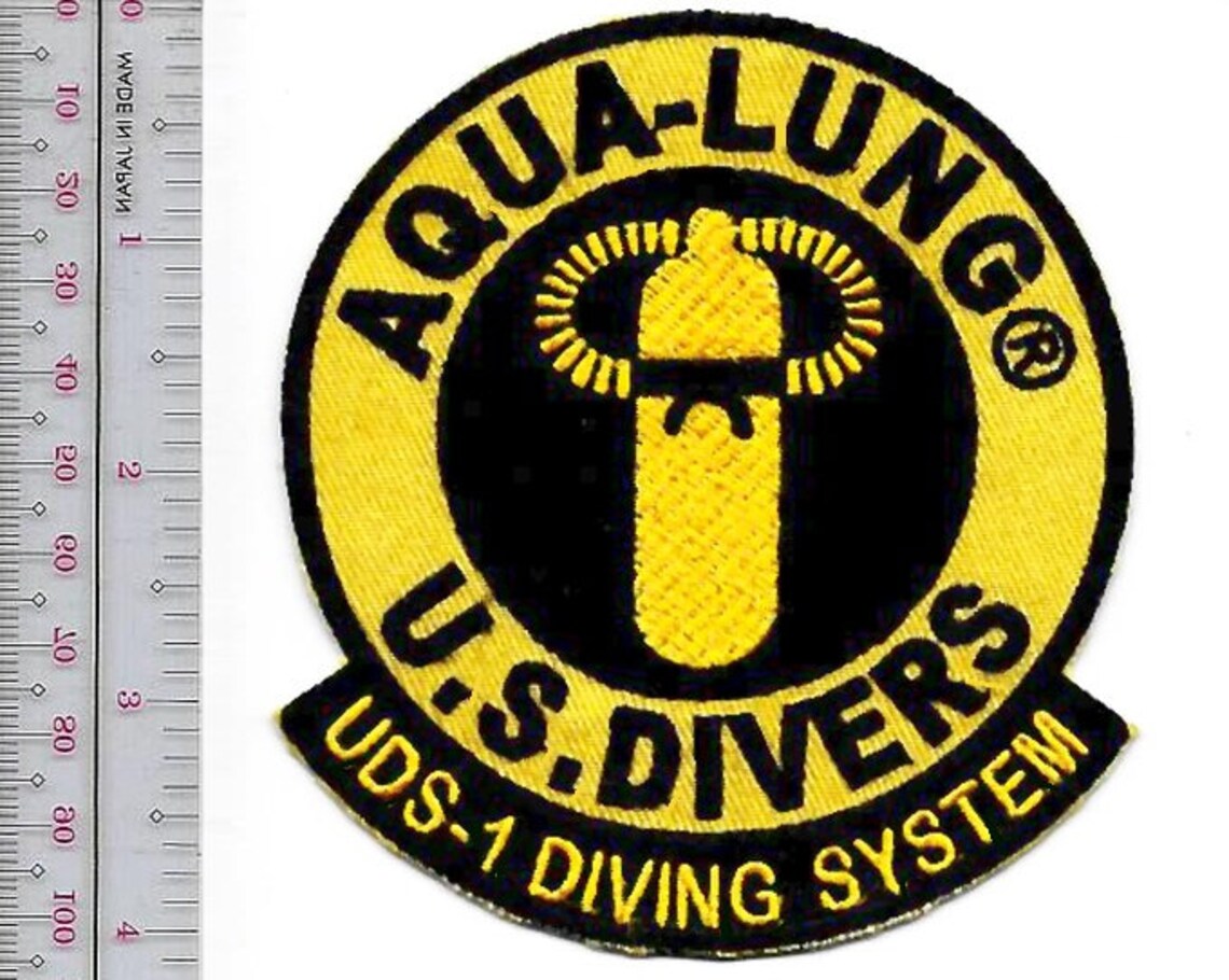 Scuba Diving US Divers Aqualung UDS1 Diving System Patch Los Angeles