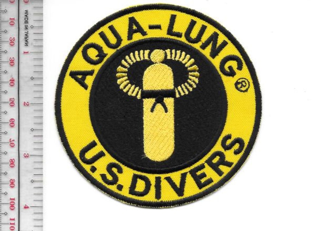 SCUBA Diving USA US Divers Aqualung 1960 & 70's Patch Black On Etsy