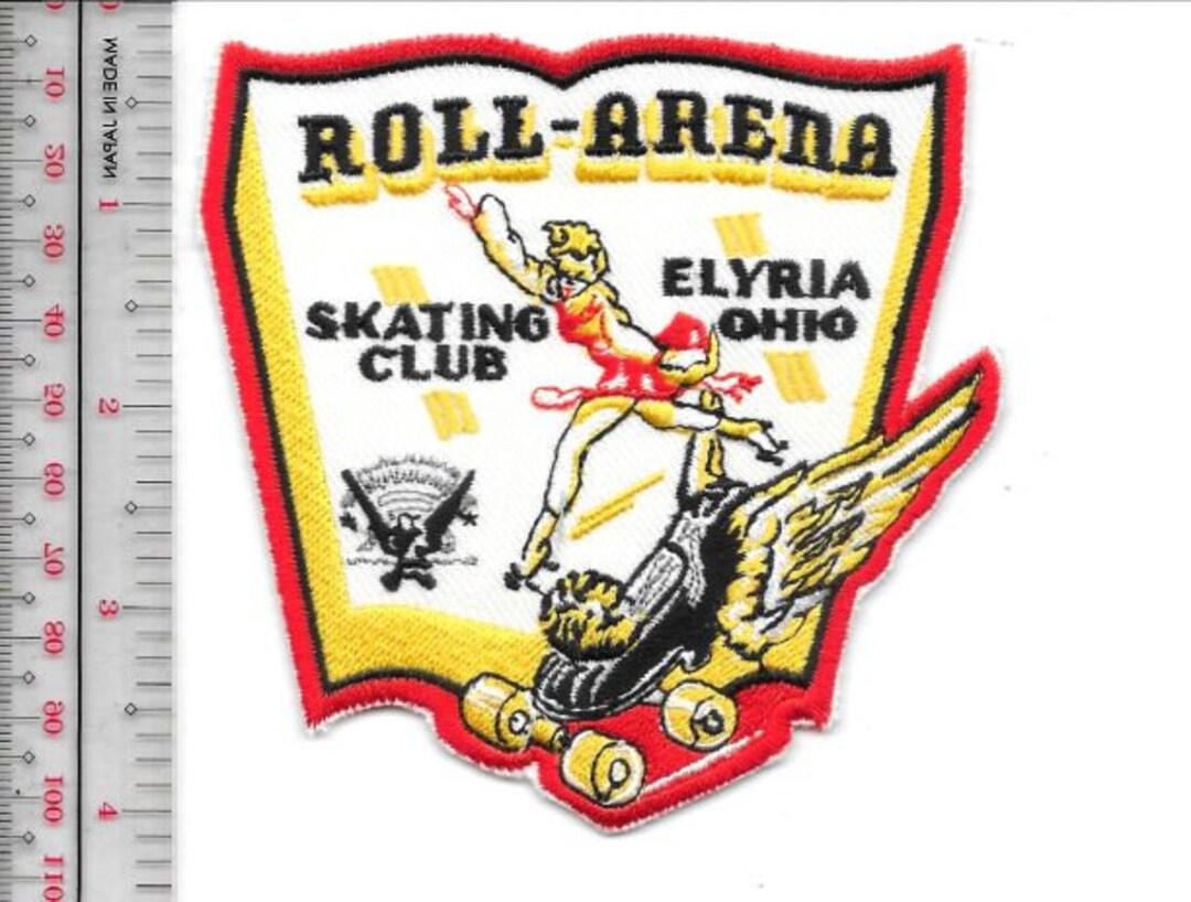 Vintage Roller Skating Ohio Rollarena Skating Club Elyria Etsy UK
