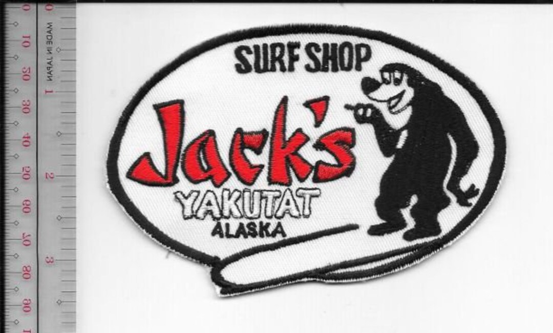 Vintage Surfing USA Jacks Surf Shop Yakutat Alaska 3.25x4.75 Etsy