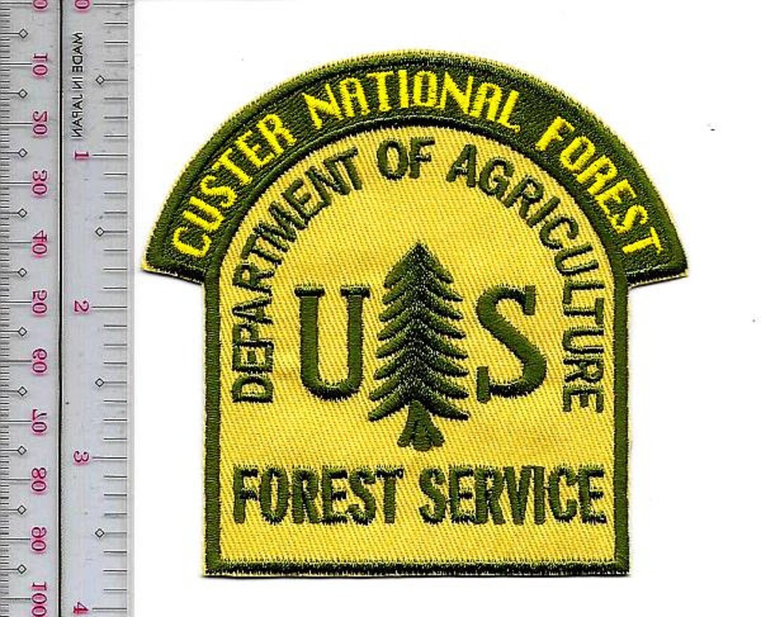 Forêt nationale de Custer USFS Montana US Forest Service Etsy France