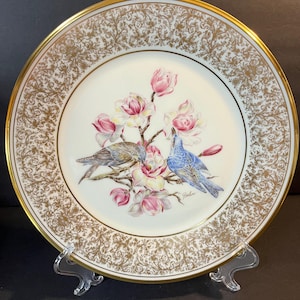 Lenox Boehm Birds Collectible &quot;Mountain Bluebird&quot; Plate