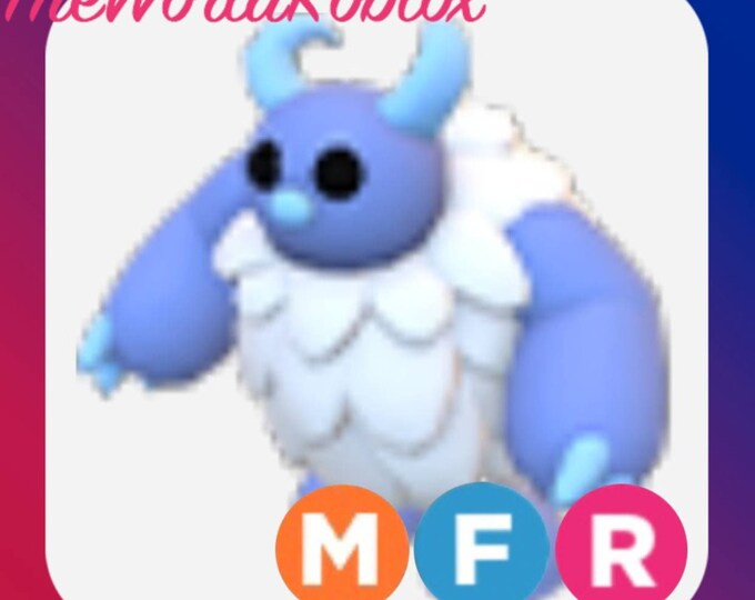 MFR Yeti Adopt Me Etsy