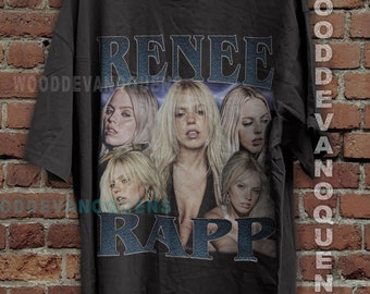 Retro Renee Rapp Tee, Hip Hop Renee Rapp Shirt, Reneé Rapp Vintage T-Shirt, Gift For Women and Man Unisex T-Shirt