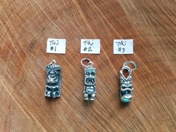 3 Types Hawaiian Polynesian Tribal Tiki God Neckl… - image 2