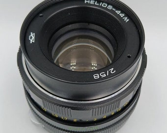 Helios-44M, 2/58 mm lens, Vintage USSR lens for mount M42 - Zenit, Sony, Canon, Nikon, Pentax, Fujifilm, Olympus, Samsung, Vintage USSR