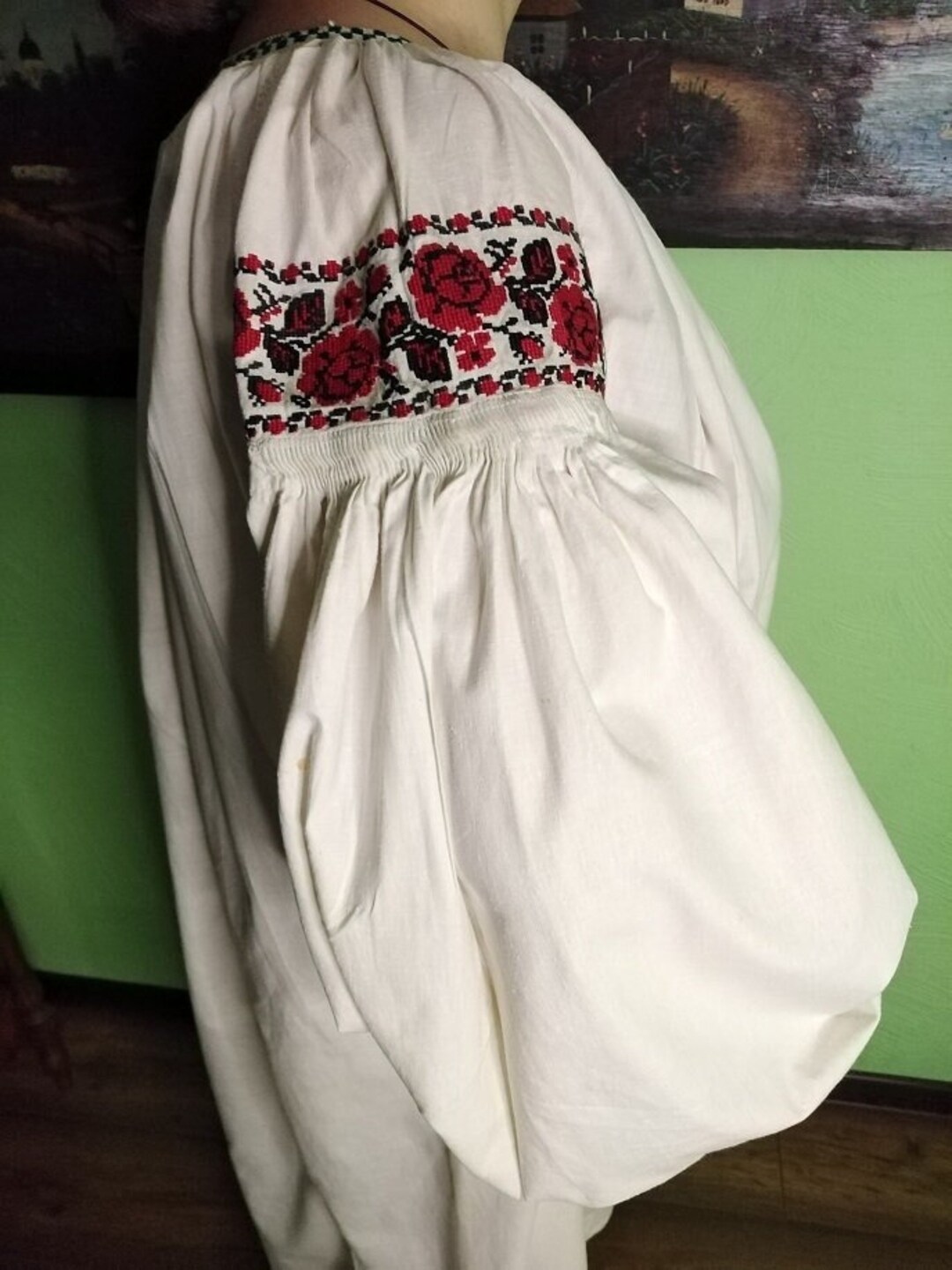 Ukrainian Dress Ukrainian Embroidered Dress Dress Embroidered Etsy