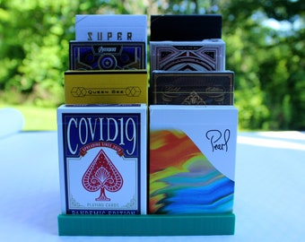Step Poker Card Display for Card Collectors