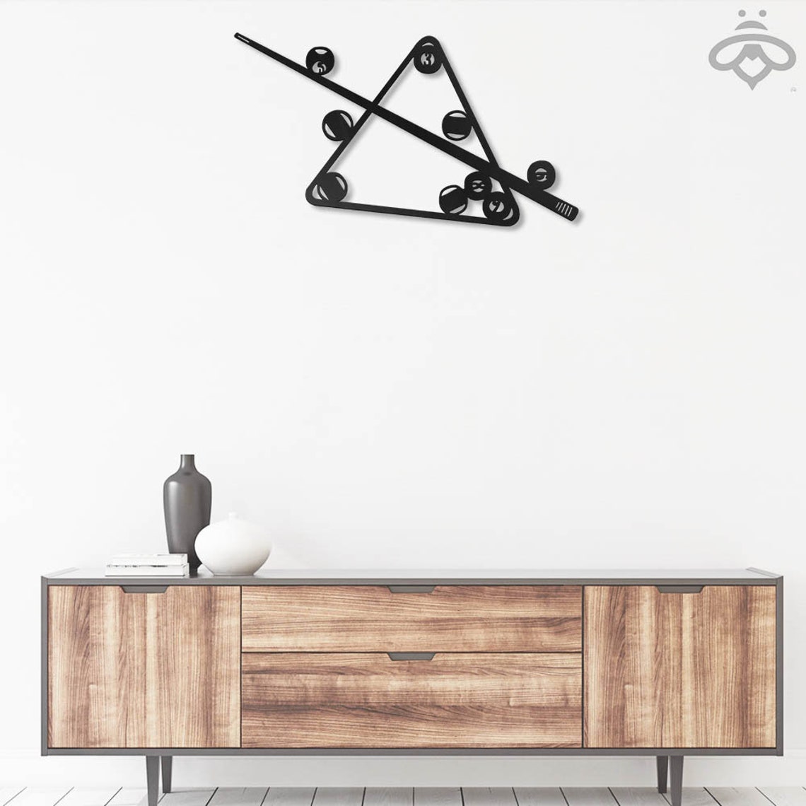 Billiards Metal Wall Art With Led Lights Billiards Room Sign Etsy