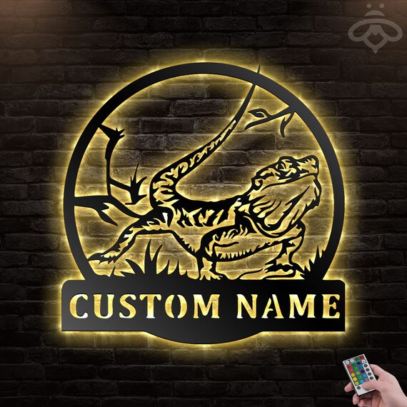 bearded dragon led light