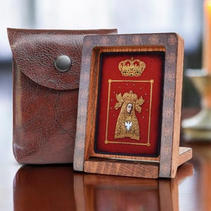Icon travel OUR LADY of LICHEŃ Hand made Icoon Ikone, handmade icon, perfect present, religious picture, beautiful icon, religious icon