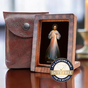 Icon JESUS CHRIST MERCIFUL Vilnius divine mercy perfect present, religious picture, wedding gift, baptism gift, First Communion gift