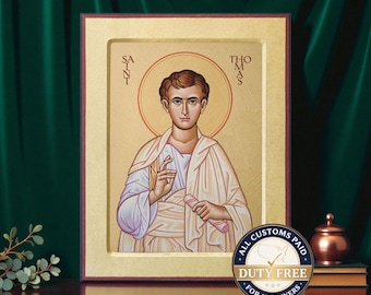 SAINT THOMAS Icon | Catholic gift for confirmation