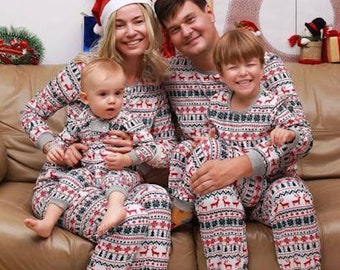 Assortiment Famille NOËL PYJAMA Set- Licorne Enfants Et Adultes Pjs Vêtements Vêtements adultes non genrés Pyjamas peignoirs et robes de chambre Pyjamas 
