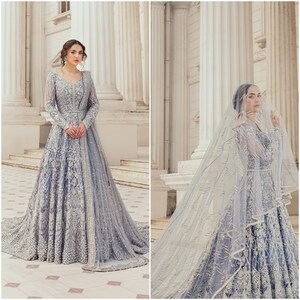 Blue bridal maxi dress cheap