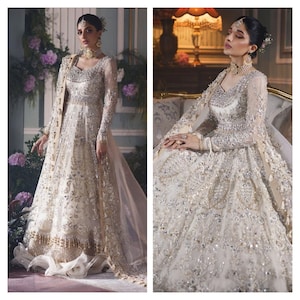 Custom Stitched Woman Wedding dress , Bridal maxi dress , Indian Gown dress ,Party wear maxi , Indian Bridal Lehenga Choli , Pakistani Dress