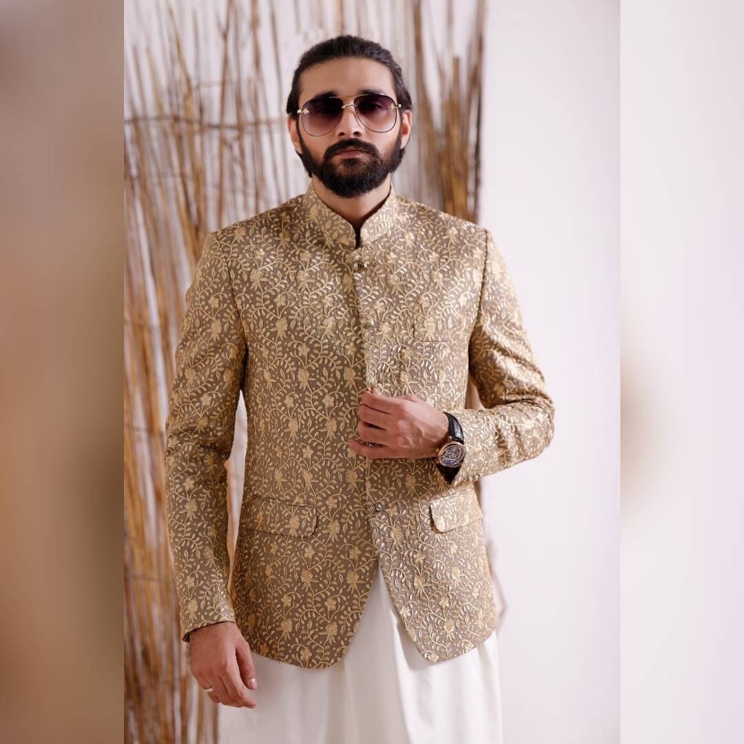 Prince coat on salwar kameez Clearance