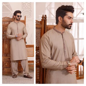 Pakistani Mens Shalwar Kameez Eid Dress 