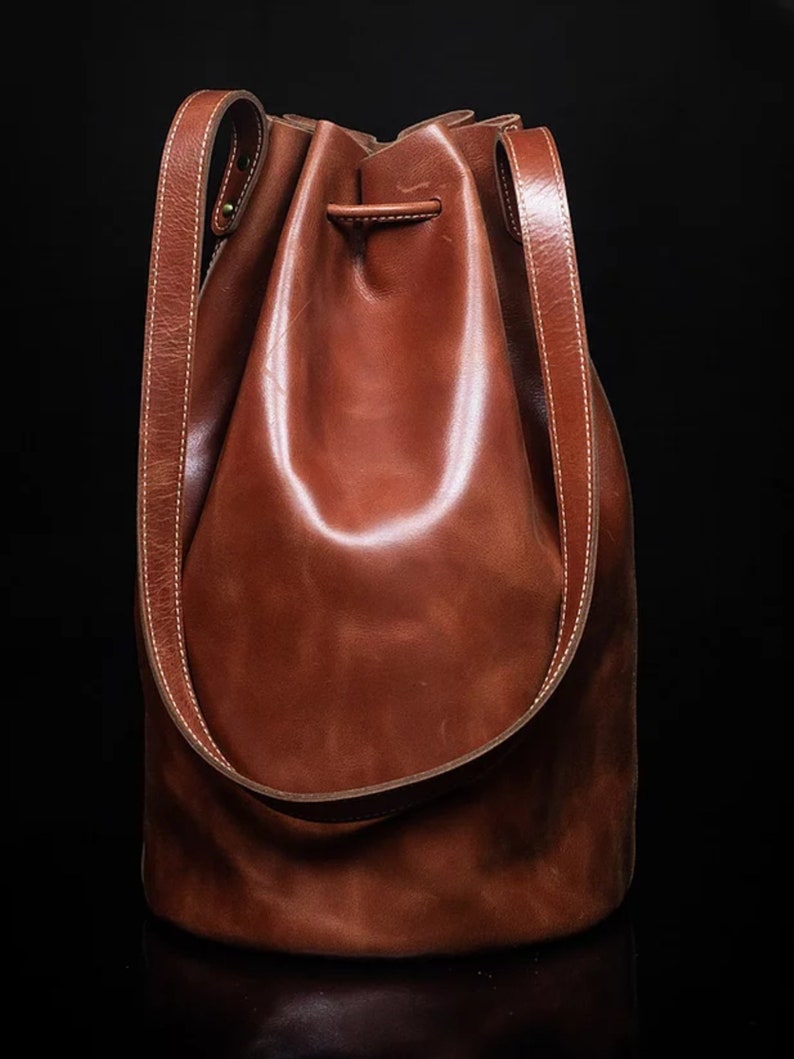 Bag for women Oversize shopper bag bucket bag |Shoulder Bag Hand Made Leona Leather Tote Bag Soft Leather Campus Bag