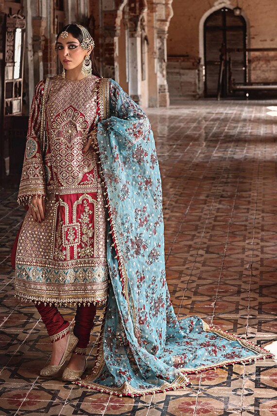 Woman Formal Party Wear Dress Woman Custom Stitched party Wear Dress Woman Shalwar Kameez Indian Woman Wear Indian Shalwar Kameez