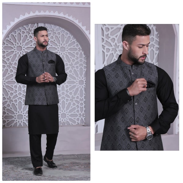 mens wedding waistcoat | mens eid dress | mens ramzan dress |pakistani mens wedding dress | pakistani wedding waistcoat | mens mehndi outfit