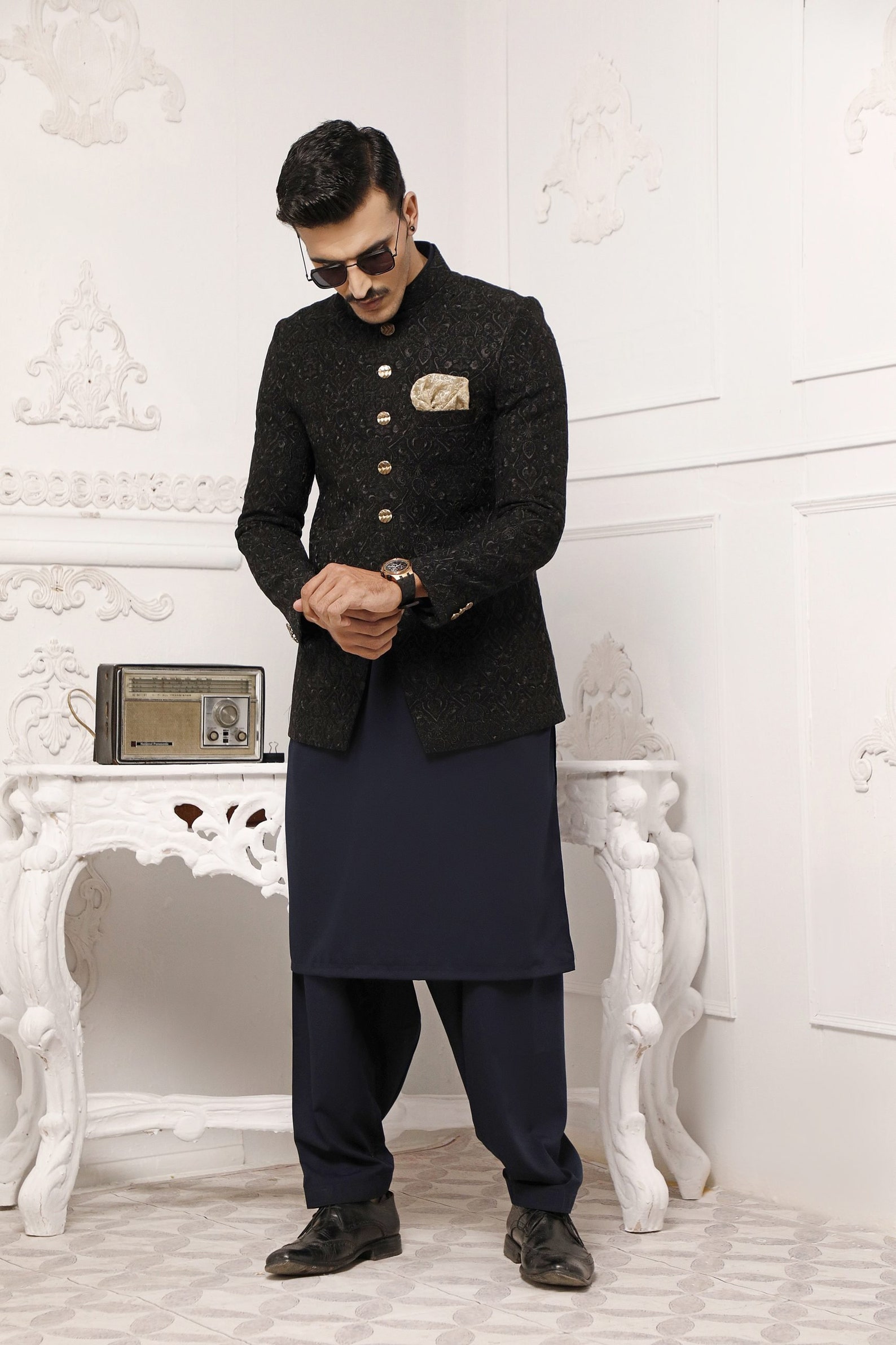 Formal Prince Coat for man Handmade Pakistani Indian Style Etsy
