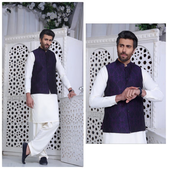 Waistcoat men cheap pakistani