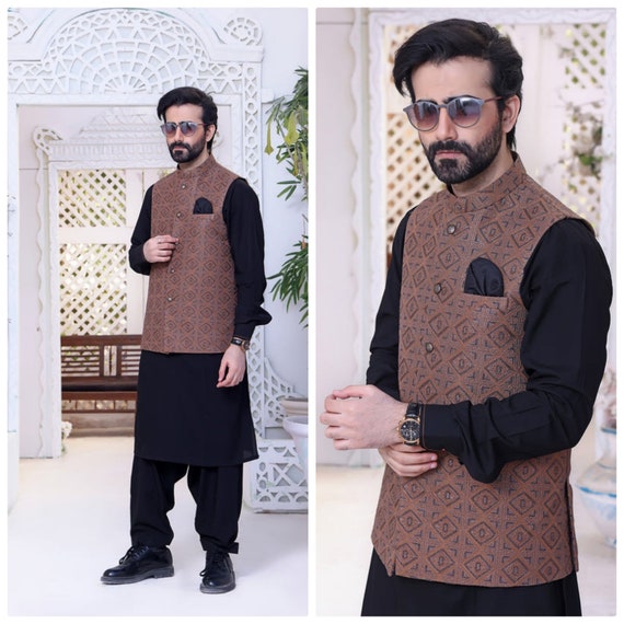 Pakistani waistcoat deals designs