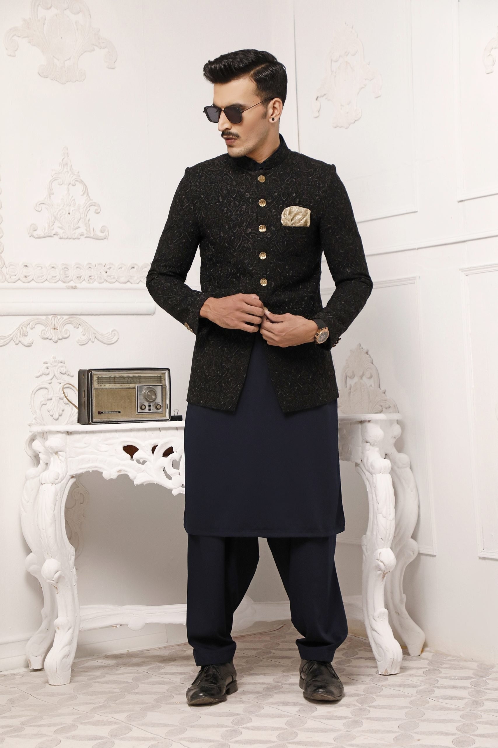 Men Formal Prince Coat Handmade Prince 
