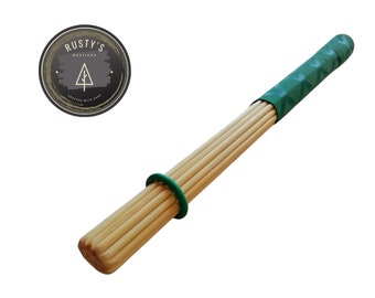 Bodhran Drum Beater 9&quot; Brush Tipper Drum Stick Hand Made.