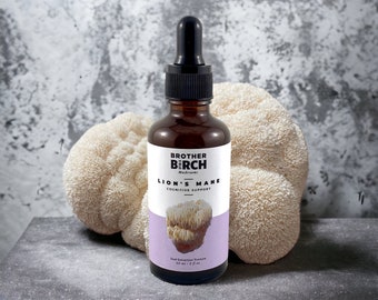 Organic Lion’s Mane Dual Extract Tincture - 2 OZ / 60 ml