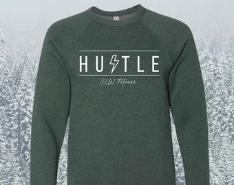 HUSTLE CLW Fitness Crewneck Sweatshirt