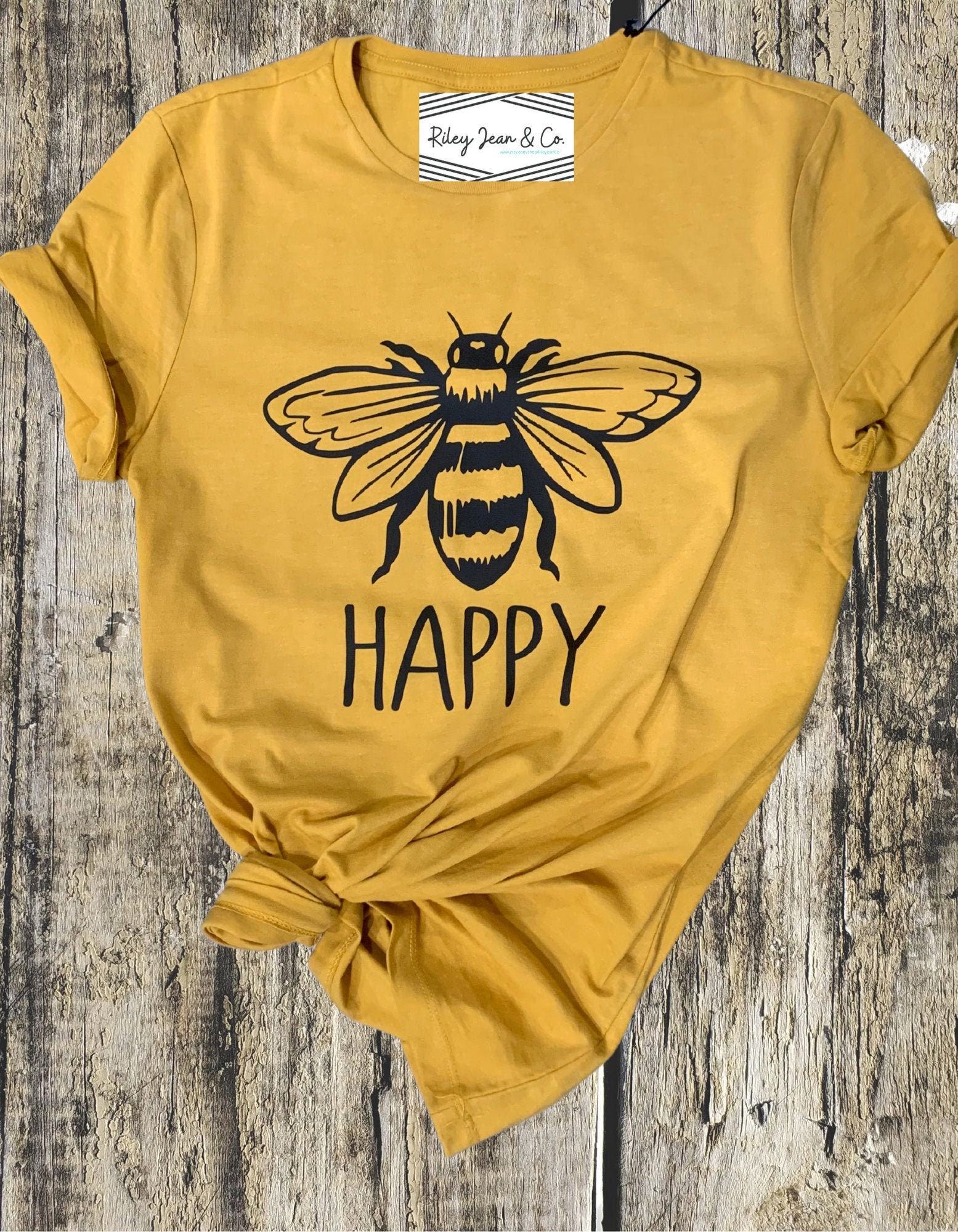 Bee Happy Unisex T-Shirt