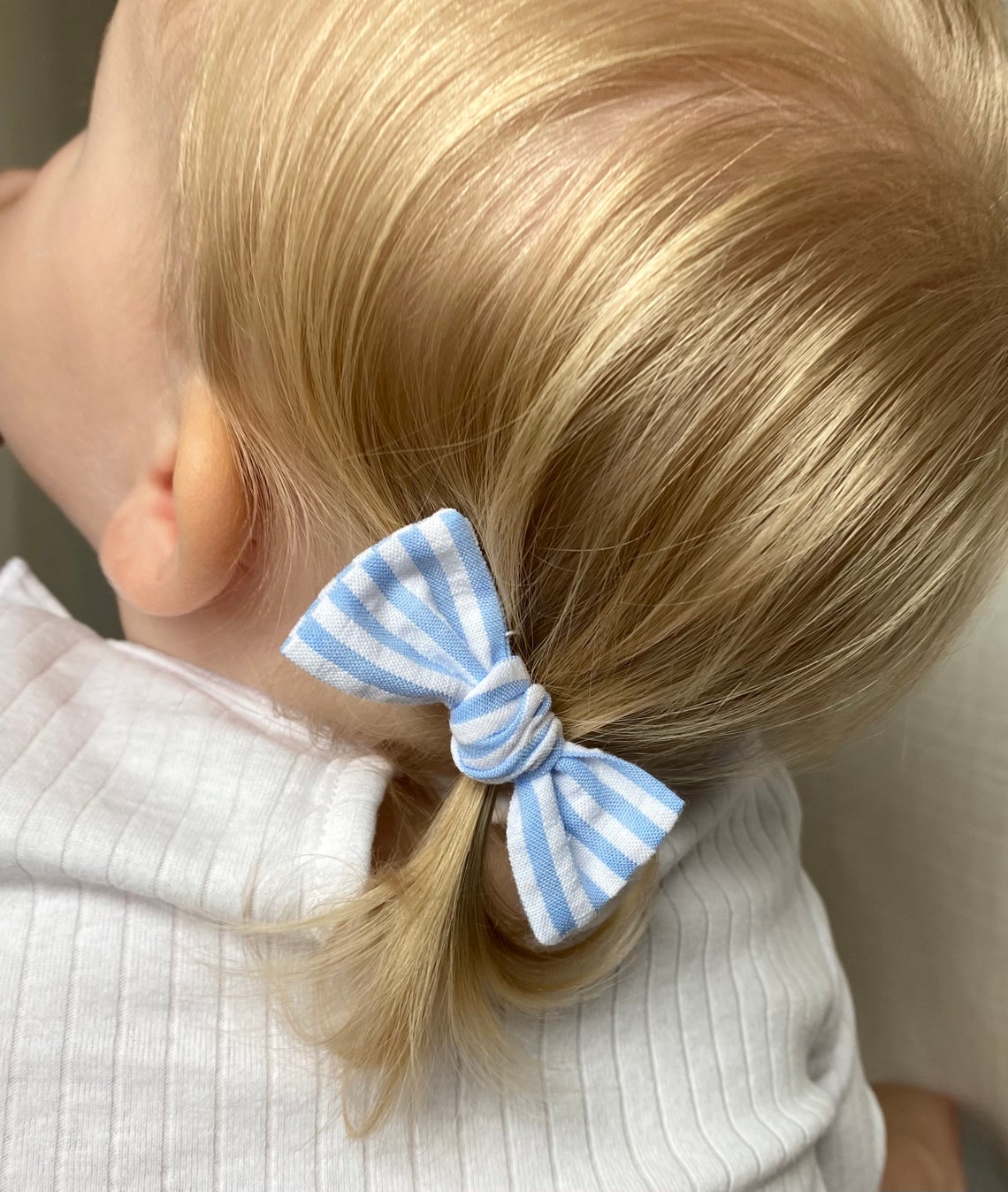 Mini hair bows Classic Baby headband bows Toddler hair Etsy
