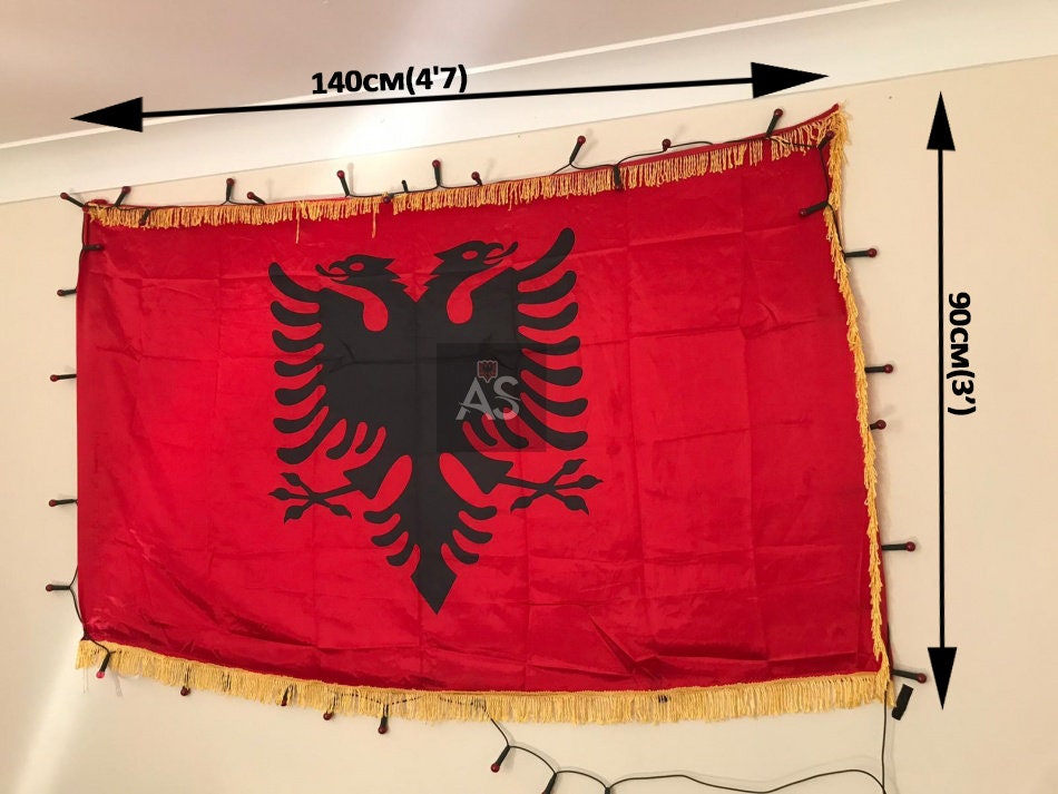 First Albanian Flag Albania Kuq e Zi Kosova Albania Shqipe Tote Bag
