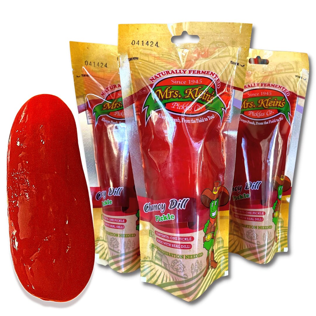 Chamoy Pickles Single Pickles in A Pouchdesigned for Chamoy Etsy