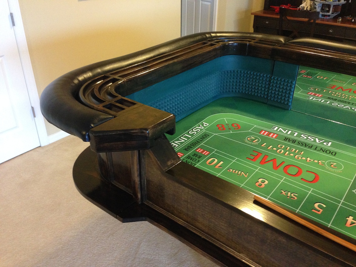 DIY 8' Craps Table Plans Etsy