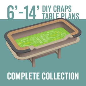 DIY Craps Table Plans - Complete Collection