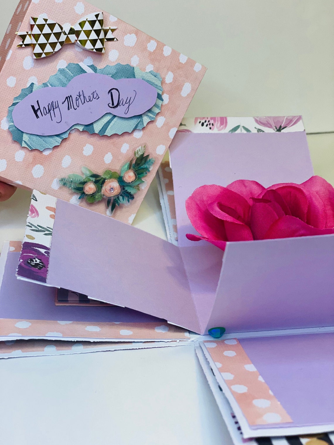 Mothers Day Explosion Box Mother's Day Gift Box Etsy